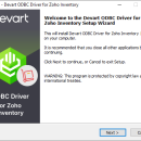 Windows 11 - Zoho Inventory ODBC Driver by Devart 1.6.1 screenshot